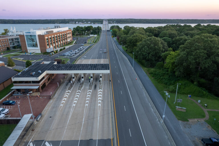 The Tolls are Coming Down - The George P. Coleman Bridge - Gloucester, Virginia