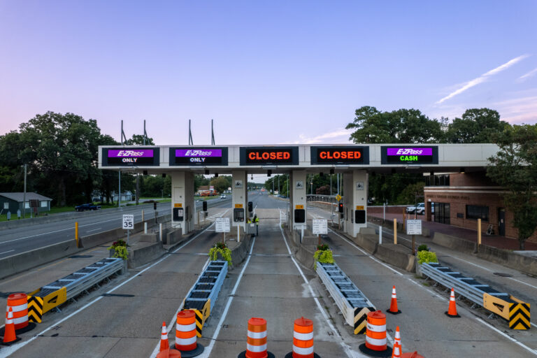 The Tolls are Coming Down - The George P. Coleman Bridge - Gloucester, Virginia