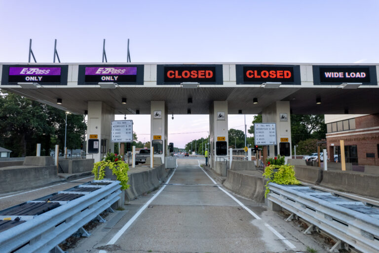 The Tolls are Coming Down - The George P. Coleman Bridge - Gloucester, Virginia