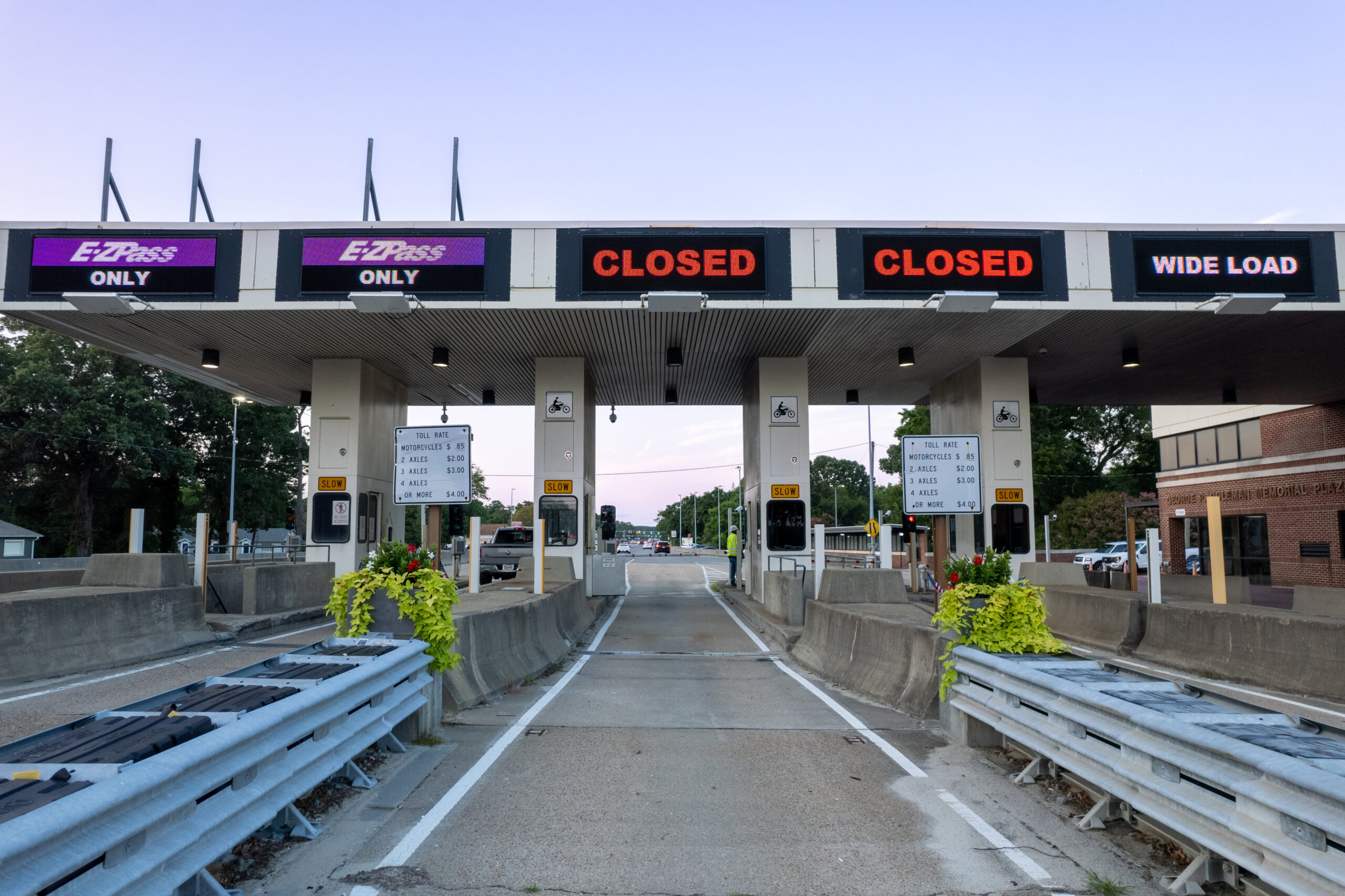 The Tolls are Coming Down - The George P. Coleman Bridge - Gloucester, Virginia