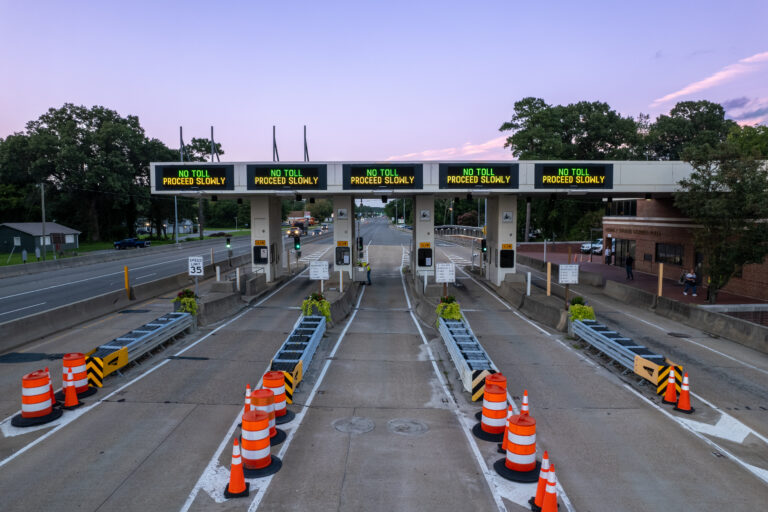 The Tolls are Coming Down - The George P. Coleman Bridge - Gloucester, Virginia