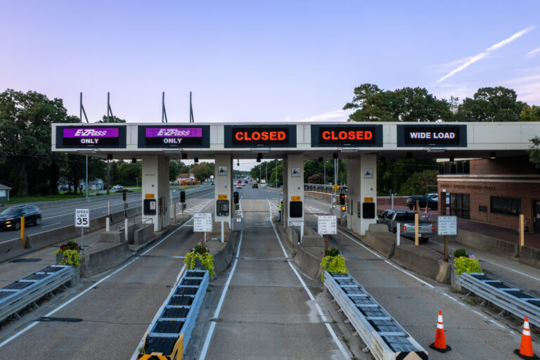 The Tolls are Coming Down - The George P. Coleman Bridge - Gloucester, Virginia