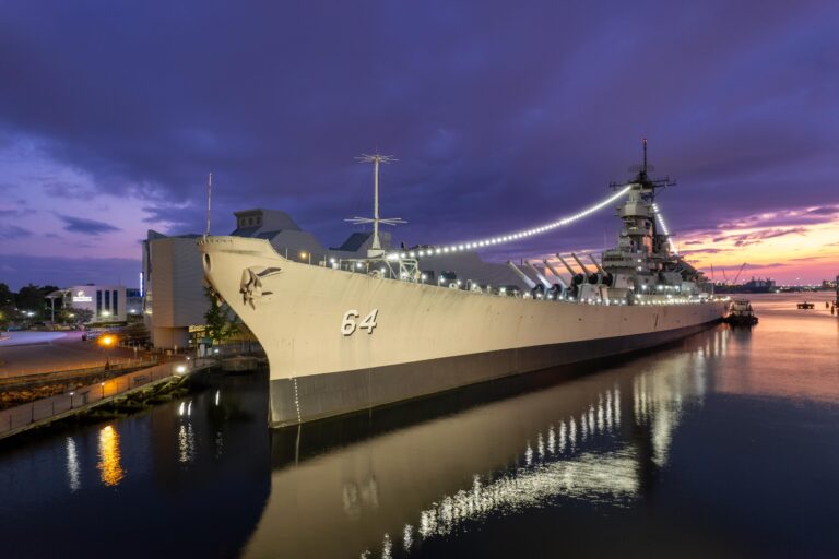USS Wisconsin (BB-64) - Norfolk, Virginia