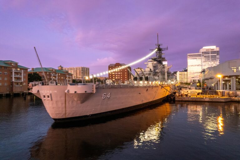 USS Wisconsin (BB-64) - Norfolk, Virginia