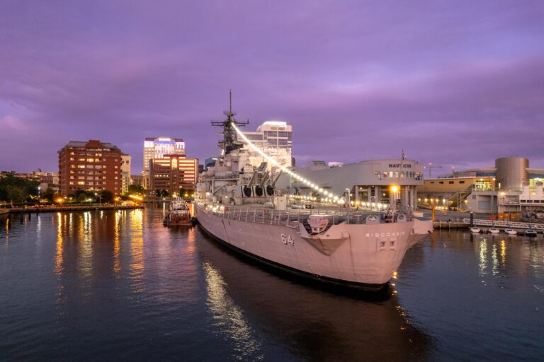 USS Wisconsin (BB-64) - Norfolk, Virginia