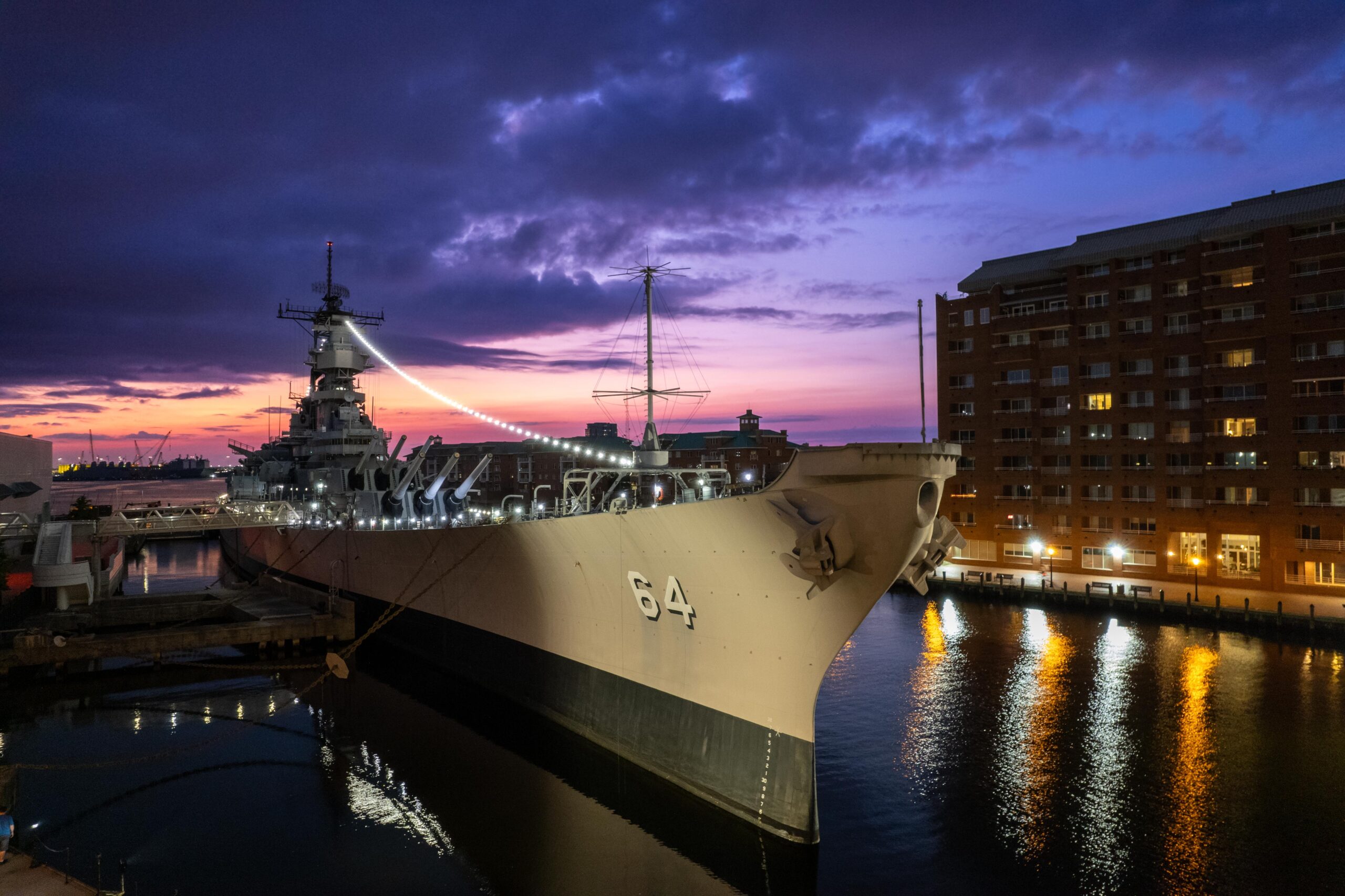USS Wisconsin (BB-64) - Norfolk, Virginia