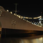 USS Wisconsin BB-64 in Norfolk, Virginia