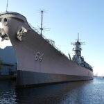USS Wisconsin BB-64 in Norfolk, Virginia