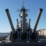 USS Wisconsin BB-64 in Norfolk, Virginia