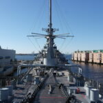 USS Wisconsin BB-64 in Norfolk, Virginia