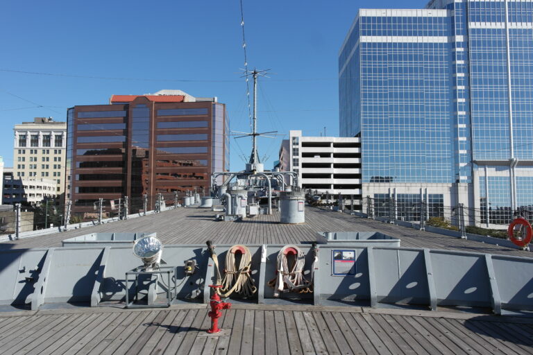 USS Wisconsin BB-64 in Norfolk, Virginia