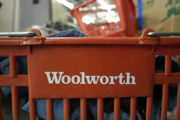 Woolworth Shopping Basket
